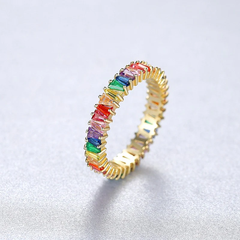 Rainbow® Infinity Ring