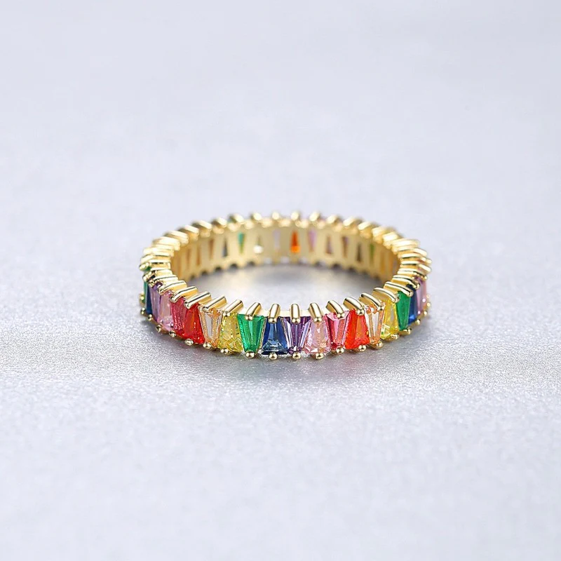 Rainbow® Infinity Ring