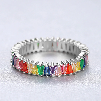 Rainbow® Infinity Ring