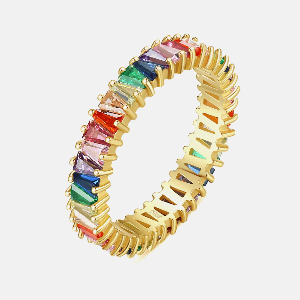 Rainbow® Infinity Ring