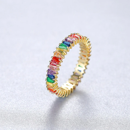 Rainbow® Infinity Ring