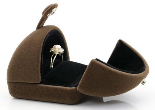 Riley Watson Jewellery Panoramic jewelry box Brown Box by Riley Watson | Riley Watson Jewellery